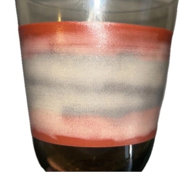 Vintage Libbey Sango Nova Smoke Brown Stem 7" 1970’s Mid Century Goblet Glass 4 - Picture 5 of 8